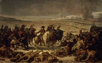 एलाऊ की लड़ाई के बाद, 9 फरवरी 1807 (कैनवास पर तेल) द्वारा चार्ल्स मेनियर