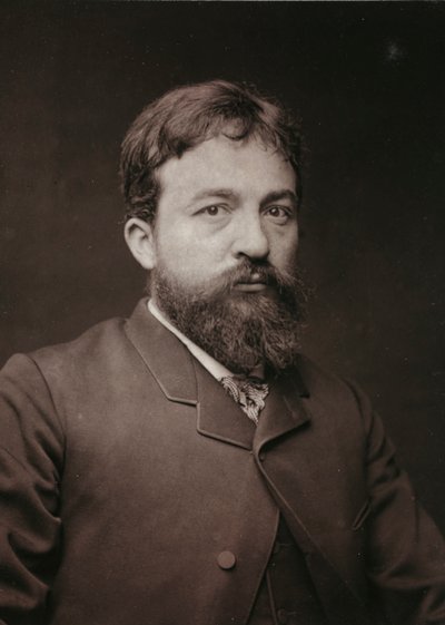 कलात्मक और जीवनी एल्बम, 5 वें वर्ष, सैलून 1885; पियरे फ्रिटेल (1853-1942), फ्रेंच चित्रकार, मूर्तिकार और उत्कीर्णन का चित्र द्वारा Charles Michelez