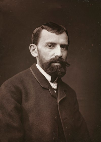कलात्मक और जीवनी एल्बम, 6 वें वर्ष, सैलून 1885; फ्रेंच चित्रकार विक्टर गेब्रियल गिल्बर्ट का चित्रण (1847-1933) द्वारा Charles Michelez