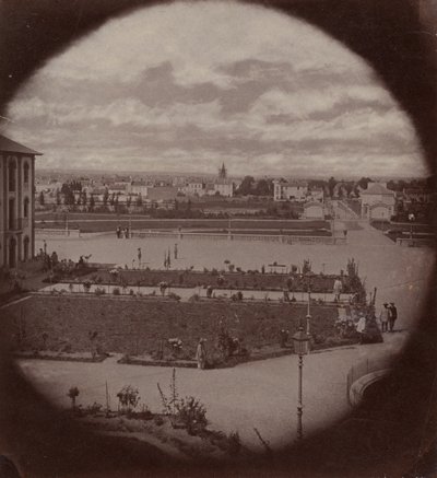 इंपीरियल एसाइलम ऑफ विन्सेन्स, चारेंटन का दृश्य, 1858-59। द्वारा चार्ल्स नेग्रे