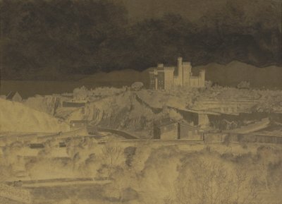 वल्लमब्रोसा, कान के महल, सी। 1852. द्वारा चार्ल्स नेग्रे