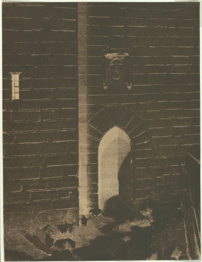 मोंट-मेजर, एबी टॉवर का पोस्टर्न, सी। 1852. द्वारा चार्ल्स नेग्रे