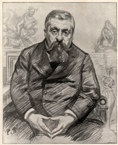 पोर्ट्स ऑफ चार्ल्स एलेक्जेंडर डुप्यू (1851-1923), फ्रांसीसी राजनेता। द्वारा चार्ल्स पॉल रेनौर्ड