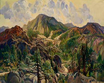 कुयामाकास में सड़क, सीए। 1933-1934। द्वारा चार्ल्स रीफ़ेल