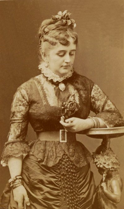 फैनी लेयर, सी .1875 द्वारा Charles Reutlinger