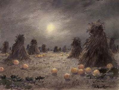 मूनलाइट द्वारा शरद ऋतु की फसल द्वारा Charles Russell Loomis