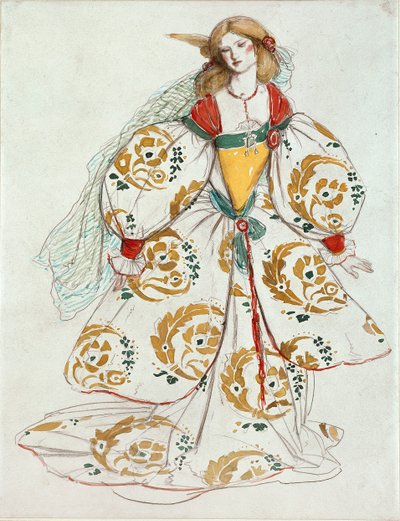 पोशाक डिजाइन, c1850-1880 द्वारा चार्ल्स एस रिकेट्स