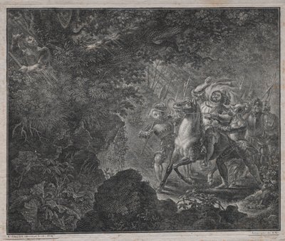 Kuessnacht, 1820 में विलियम टेल। द्वारा चार्ल्स सैमुअल गिरारडेट