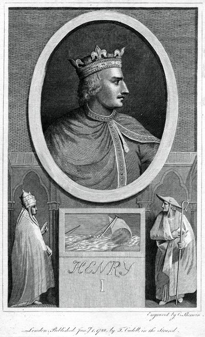 हेनरी I, इंग्लैंड के राजा, 1788। द्वारा चार्ल्स शेरविन