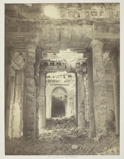 पेरिस अग्नि (ग्रैंड सीढ़ी प्रवेश द्वार) द्वारा चार्ल्स सौलियर