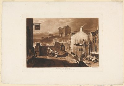 मोरपेथ, नॉर्थम्बरलैंड, लिबर स्टडियोरम से, 1809 द्वारा चार्ल्स टर्नर