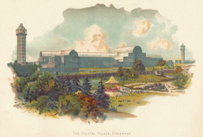 द क्रिस्टल पैलेस, सिडेनहम, c1890 द्वारा चार्ल्स विल्किंसन