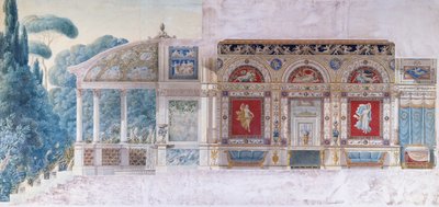 हॉर्टेंस डे ब्यूहरैनिस (1783-1837), हॉलैंड की रानी (wc कागज पर) द्वारा चार्ल्स और फोंटेन पेरिक्सर
