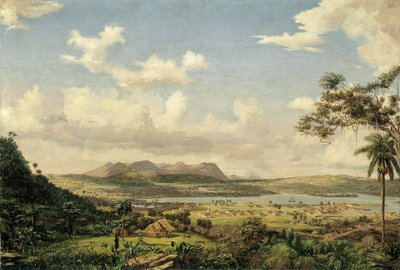 हवाना बे, क्यूबा, कैनवास पर c.1854-61 तेल द्वारा चार्ल्स डी वोल्फ ब्राउन
