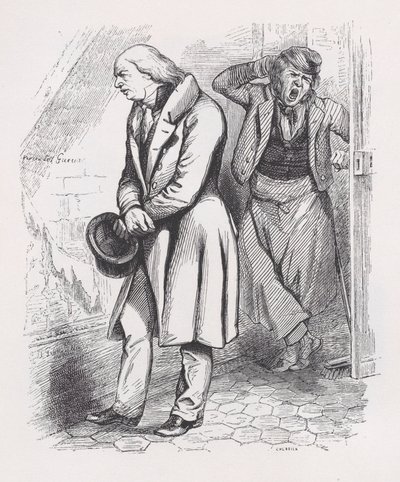 द एटिक फ्रॉम द कम्प्लीट वर्क्स ऑफ़ बेरेंजर, 1836। द्वारा चेरियर