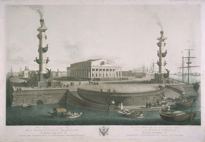 1810 के दशक में वसीलीवस्की द्वीप के थूक को देखें द्वारा Chessky