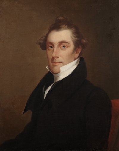 बेंजामिन फ्रैंकलिन बटलर, c.1833 (कैनवास पर तेल) द्वारा चेस्टर हार्डिंग