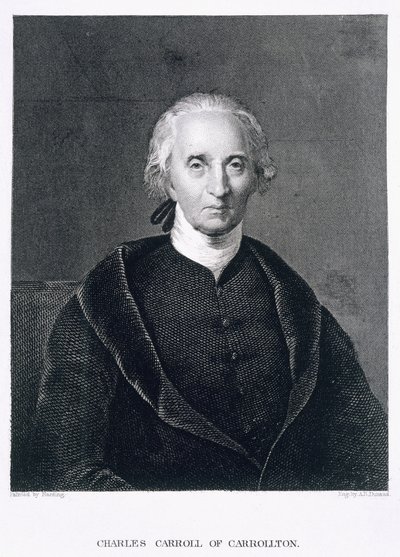 अशर ब्राउन डुरंड (1796-1886) द्वारा उकेरा गया कैरोल कैरोलन का चार्ल्स कैरोल द्वारा चेस्टर हार्डिंग
