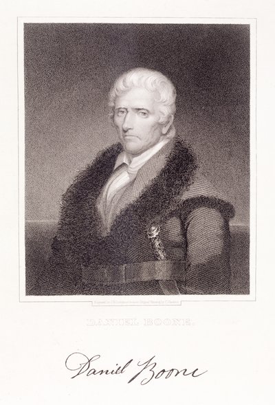 डैनियल बूने (1736-1813) जेम्स बार्टन लॉन्ग्रेक (1794-1869) द्वारा उत्कीर्ण द्वारा चेस्टर हार्डिंग