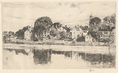 चिमनी, पोर्ट्समाउथ, 1915 द्वारा बालक हसाम