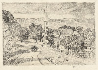वर्मोंट गांव, 1923 द्वारा बालक हसाम