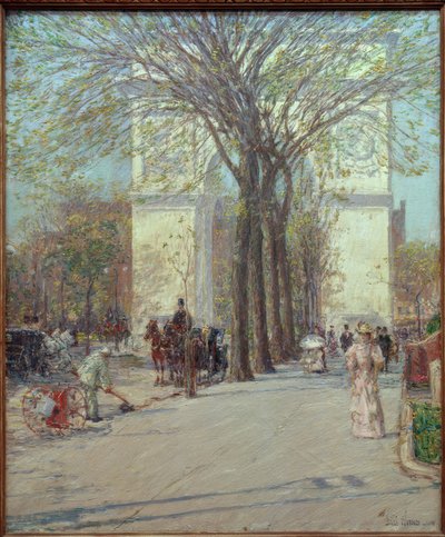 वाशिंगटन आर्क, वसंत द्वारा Childe Hassam