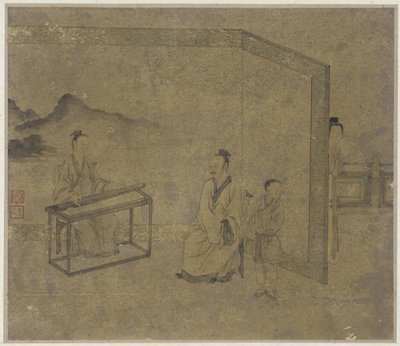 या तो सुनकर, मिंग या किंग राजवंश द्वारा Chinese School