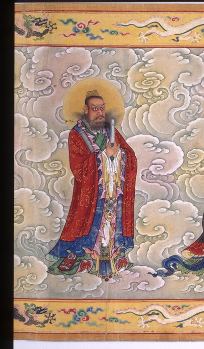 महारानी झांग, 1493 (कागज पर स्याही, रंग और सोना) द्वारा चीनी स्कूल