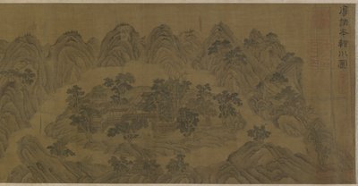 वांगचुआन विला, मिंग या किंग राजवंश द्वारा Chinese School