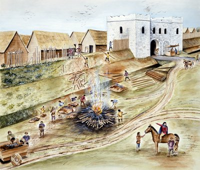 वाइकिंग युग के दौरान यॉर्क में सिटी डिफेंस का नवीनीकरण, c1990-c2010 द्वारा क्रिस इवान