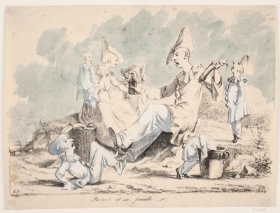 quot;पियरोट और उसका परिवारquot; द्वारा क्रिश्चियन होल्मो