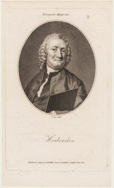 हूब्रेकेन, ken यूरोपीय पत्रिका ’से, 1804 द्वारा ईसाई जोसी
