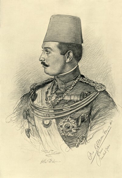 अब्बास II हेल्मी बे, कौबेह पैलेस, काहिरा, मिस्र, 1898। द्वारा क्रिश्चियन विल्हेम एलर्स