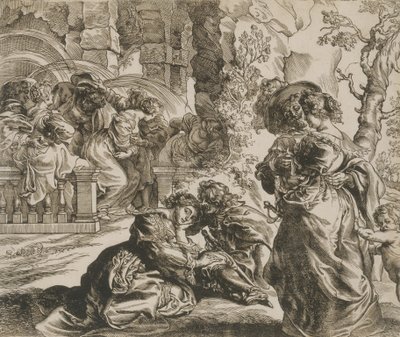 द गार्डन ऑफ़ लव राइट ब्लॉक, 1630s। द्वारा क्रिस्टोफ़ेल जेघेर