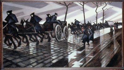 Ypres की सड़क द्वारा क्रिस्टोफर रिचर्ड विने नेविन्सन