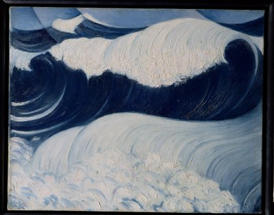 द वेव, 1917 द्वारा Christopher Richard Wynne Nevinson