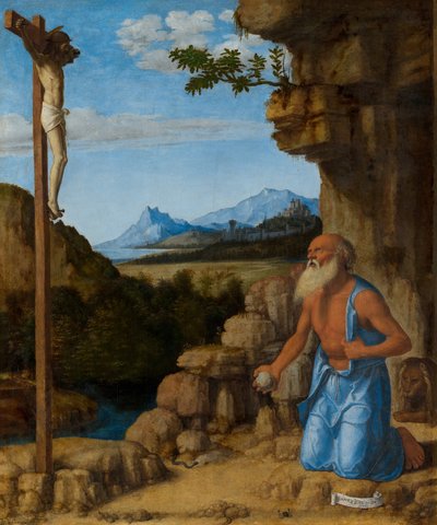 जंगल में सेंट जेरोम द्वारा Cima da Conegliano