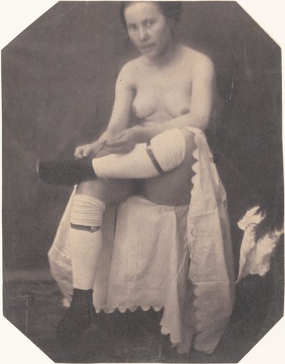[महिला नग्न], सीए। 1855. द्वारा लुई एडॉल्फे हम्बर्ट डी मोलार्ड का सर्कल।