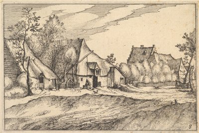 कस्बों और Brabant के Regiunculae डची से गांवों की संख्या में किसान, सीए 1610। द्वारा जाँज विसेर का दावा