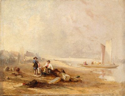 एक नदी का किनारा, 1813-1867 द्वारा क्लार्कसन स्टैनफील्ड