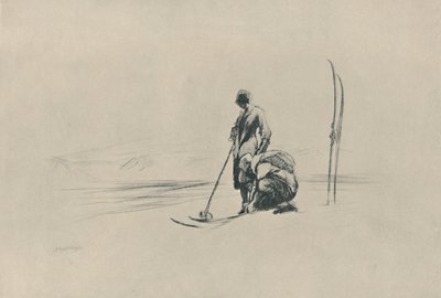 स्की-रनर्स, 1919 द्वारा क्लाउड एलन शेपर्सन