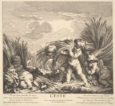 समर, 1735-86। द्वारा क्लाउड ऑगस्टिन डफ्लोस
