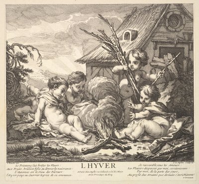 विंटर, 1735-86। द्वारा क्लाउड ऑगस्टिन डफ्लोस