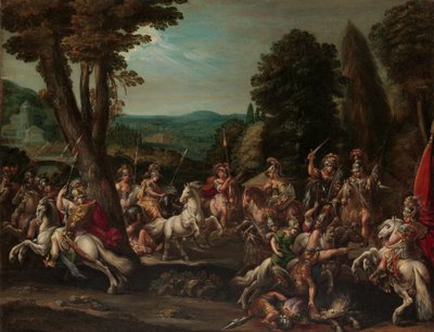 ट्रायम्फ ऑफ अमेजन्स, 1620। द्वारा क्लाउड डेरुएट
