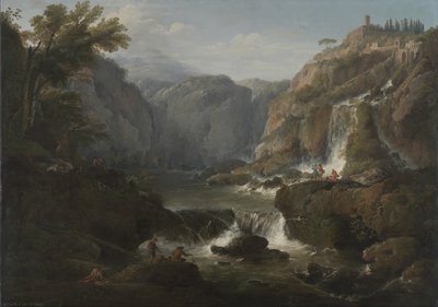 टिवोली में झरने, 1737 द्वारा क्लाउड जोसेफ वर्नेट