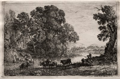 द काउहर्ड, 1606। द्वारा क्लाउड लोरेन
