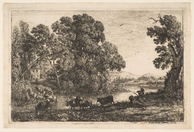 द काउहर्ड, 1636। द्वारा क्लाउड लोरेन