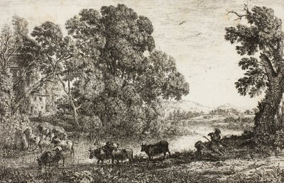 द काउहर्ड, 1636 द्वारा क्लाउड लोरेन
