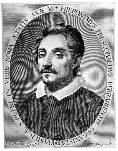 Girolamo Frescobaldi 1583 - 1643 फरारा के एक संगीतकार थे द्वारा क्लॉड मेलन