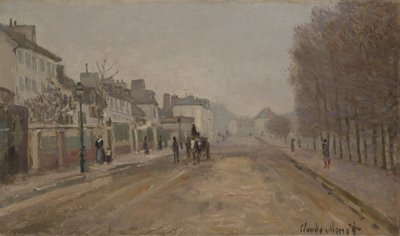 बाउलेवार्ड हेलोज़, अर्जेंटीना, 1872 द्वारा क्लाउड मोनेट